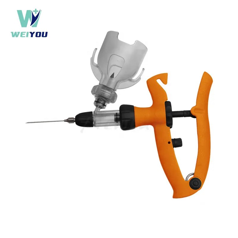 Automatic Self-filling Syringe with Bottle Attachment