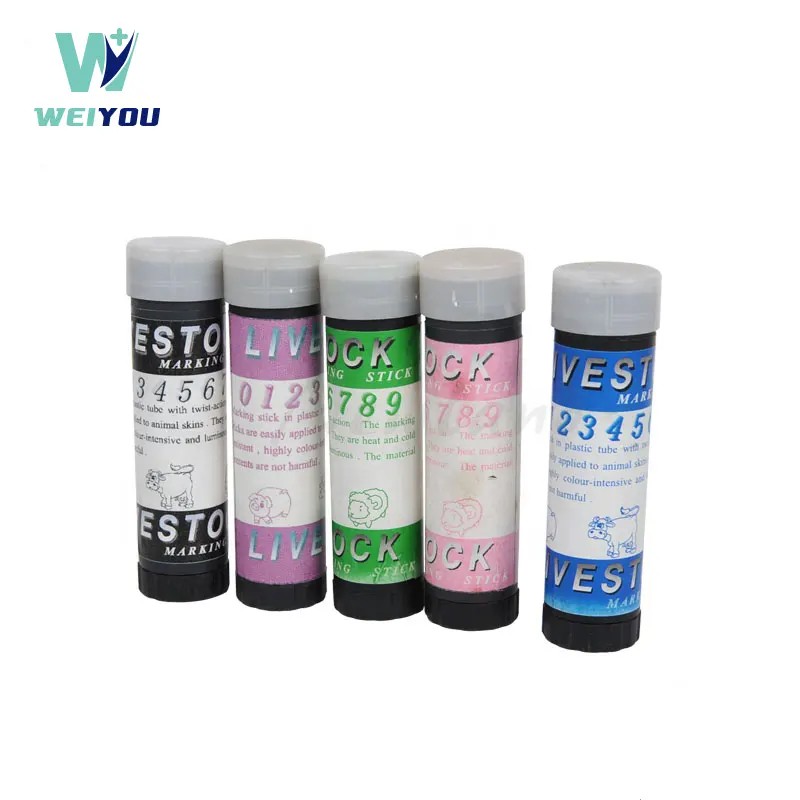 Multi-Color livestock Ear Tag Marking Crayon